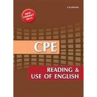 Reading And Use Of English CPE Companion 2013 new edition