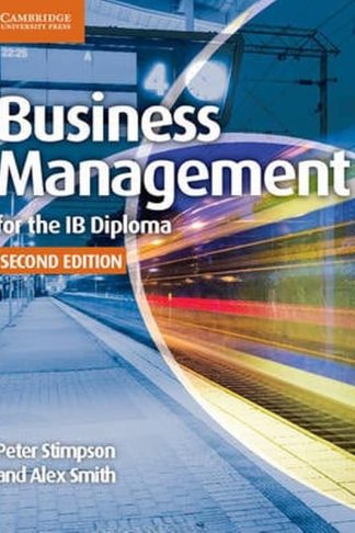 Business Management for the IB Diploma Coursebook