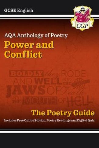 New GCSE English AQA Poetry Guide - Power Conflict Anthology inc. Online Edition