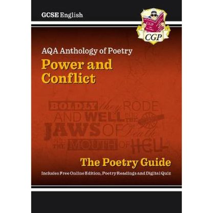 New GCSE English AQA Poetry Guide - Power Conflict Anthology inc. Online Edition