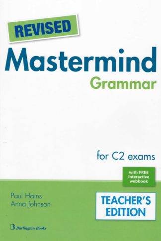 Revised Mastermind Grammar Teachers Book