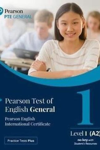 Practice Tests Plus PTE General A2 Paper based with App PEP Pack