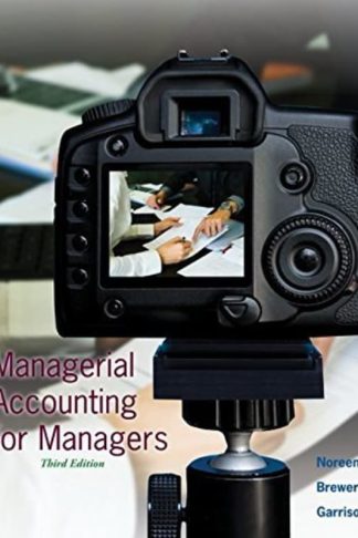 Managerial Accounting With Connect Plus
