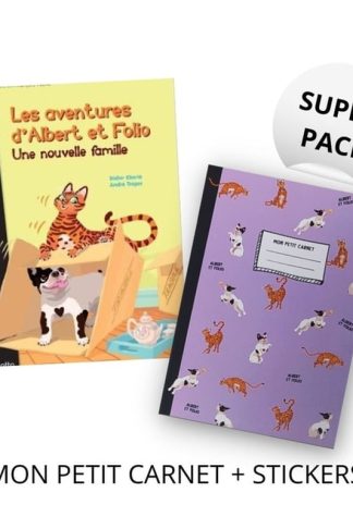 Super Pack Albert Et Folio (+ Mon Petit Carnet + Stickers)