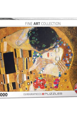 Puzzle 1000τμχ The Kiss (Detail) by Gustav Klimt