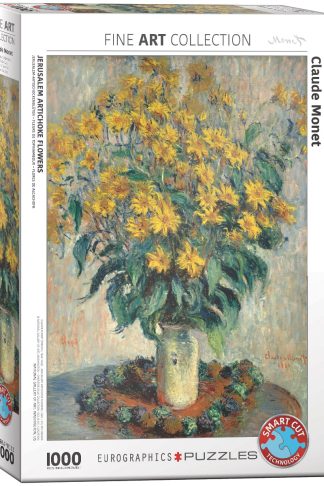 Puzzle 1000τμχ Jerusalem Artichoke Flowers by Claude Monet