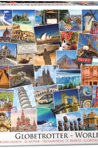 Puzzle 1000τμχ Globetrotter - World