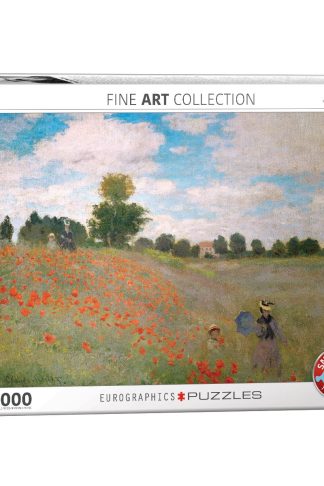 Puzzle 1000τμχ The Poppy Field by Claude Monet