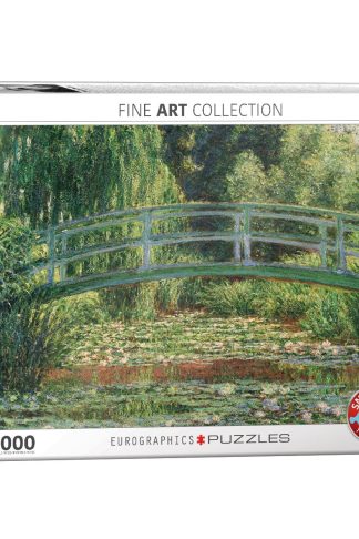 Puzzle 1000τμχ The Japanese Footbridge by Claude Monet