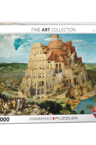 Puzzle 1000τμχ The Tower of Babel by Pieter Bruegel the Elder