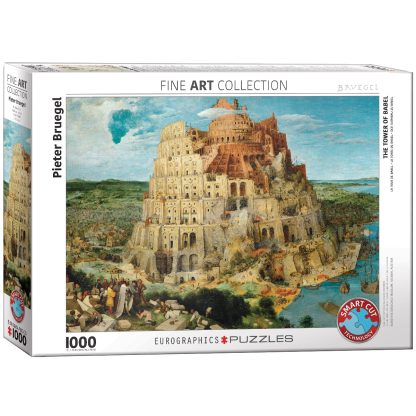 Puzzle 1000τμχ The Tower of Babel by Pieter Bruegel the Elder