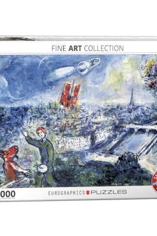 Puzzle 1000τμχ The Bouquet of Paris by Marc Chagall