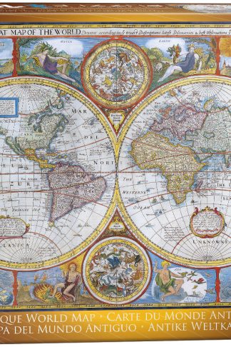 Puzzle 1000τμχ Antique World Map by John Speed