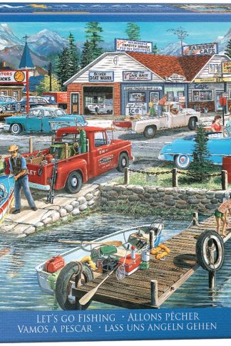 Puzzle 1000τμχ Let’s go Fishing by Ken Zylla