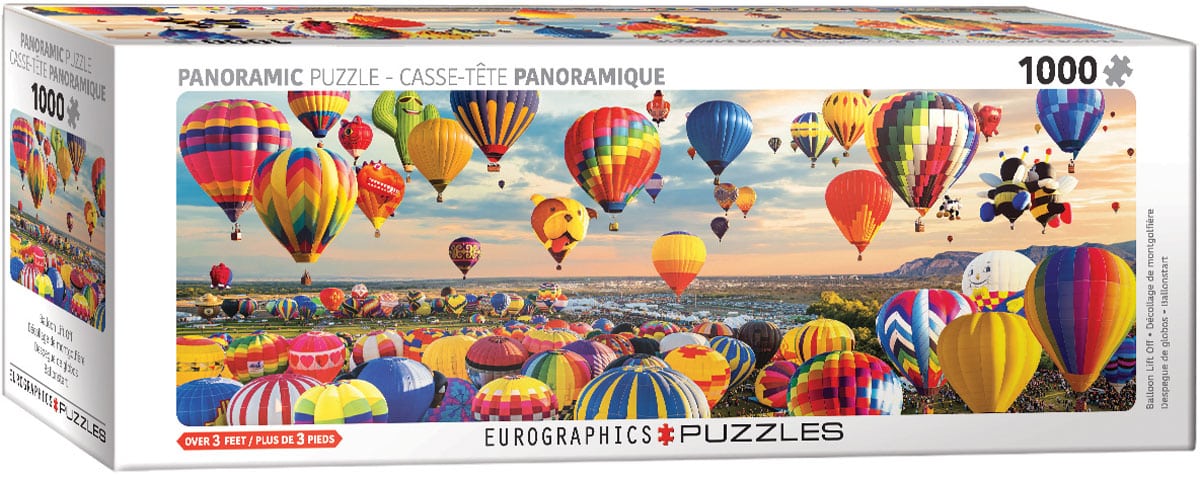 Puzzle 1000τμχ Balloon Lift Off - Panoramic Puzzles