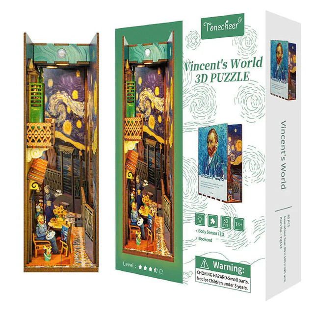 Βιβλιοστάτης Book Nook - Vincent's World