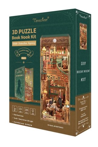 Βιβλιοστάτης Book Nook – Violin Detective Agency