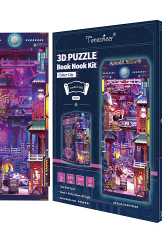 Βιβλιοστάτης Book Nook – Cyber City