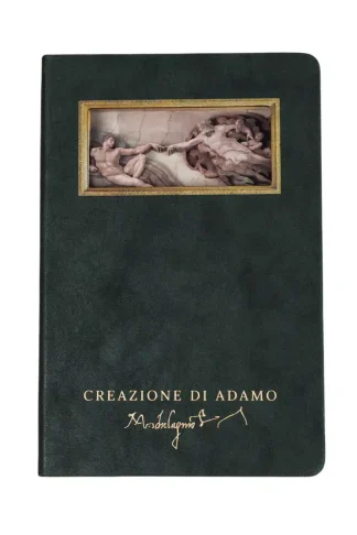 3D Notebook Creation of Adam Michelangelo