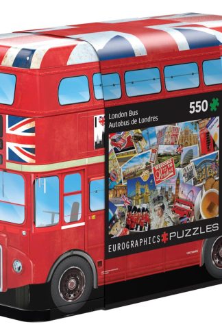 Puzzle 550τμχ London Bus Μεταλλική Συσκευασία