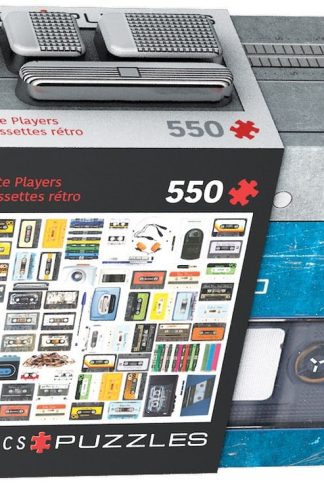 Puzzle 550τμχ Cassette Player Μεταλλική Συσκευασία
