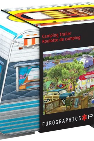 Puzzle 550τμχ Camping Trailer Μεταλλική Συσκευασία