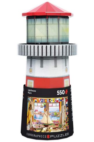 Puzzle 550τμχ Lighthouse Tin Μεταλλική Συσκευασία