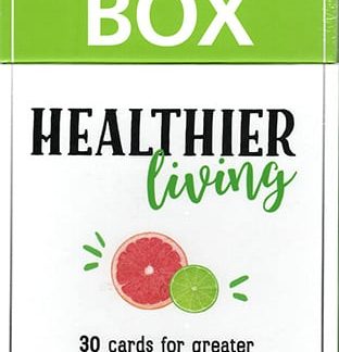 30 Day Challenge Box - Healthier Living - 30 Cards for Greater Well- Being and Equilibrium