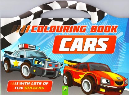 Colouring Book Cars with Lots of Fun Stickers