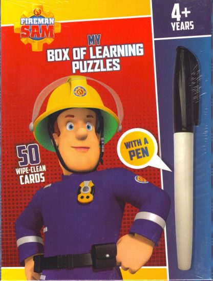 Fireman Sam - My Box of Learning Puzzles with a Pen