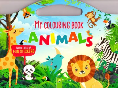 My Colouring Book Animals with lots of Fun Stickers