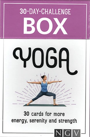 30 Day Challenge Box - Yoga - 30 Cards for More Energy