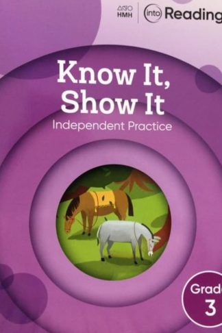 Into Reading Know It Show It Grade 3