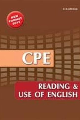Reading And Use Of English CPE Students Book 2013 new edition