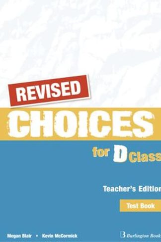 Choices For D Class Teachers Book Test Revised (D Class)