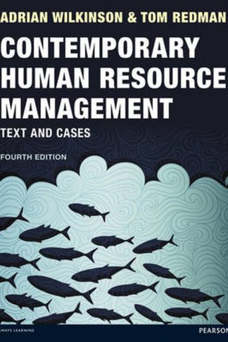 Contemporary Human Resource Management