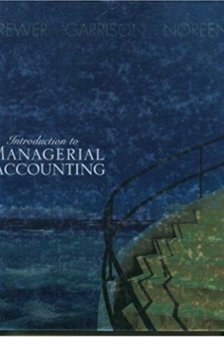 Introduction to Managerial Accounting