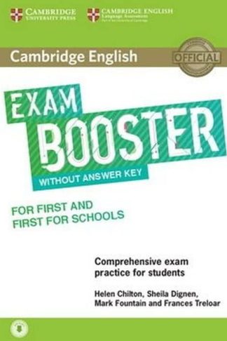 Cambridge English Exam Booster for First and First for Schools Without Answer Key with Audio (B2)