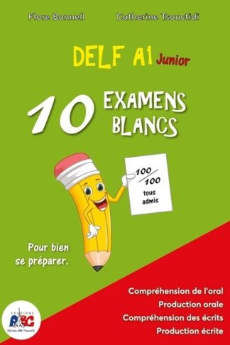 Delf Junior A1 - 10 Examens Blancs