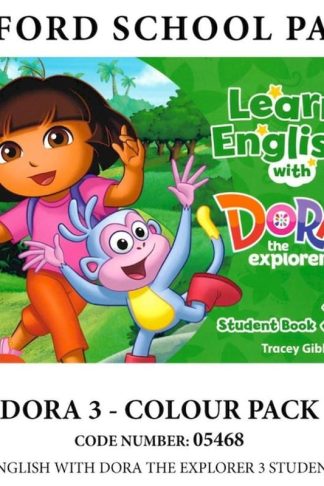Learn English with Dora The Explorer 3 Colour Pack -05468