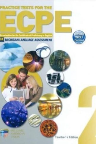 Practice Tests For The ECPE Book 2- Βιβλίο Καθηγητή Με 8 CDs (Revised 2021 Format) (C1-C2)