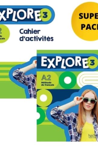 Explore 3 Super Pack (Livre + Cahier + Cadeau Surprise)