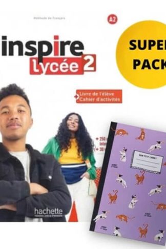 Inspire Lycée 2 Super Pack (Livre + Cahier + Lexique + Cadeau Surprise)