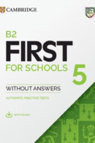 B2 First for Schools 5 Students Book without Answers with Audio