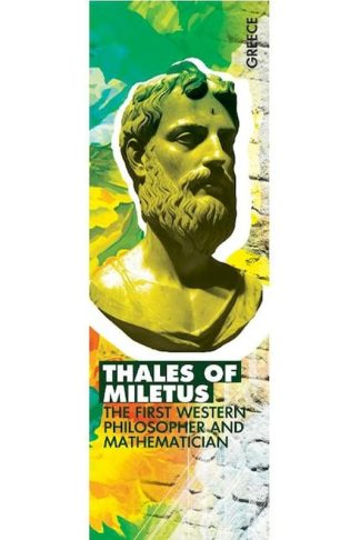 Σελιδοδείκτης Πεδίο Philosophers Thales Of Miletus - Σετ (12 Τεμάχια)