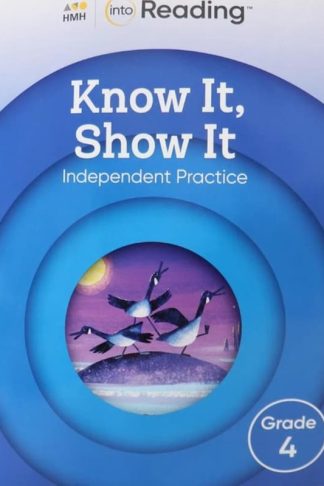 Into Reading Know It Show It Grade 4