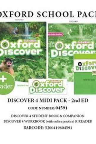 Discover 4 (2nd Ed) Midi Pack -04591 (A1-A2)