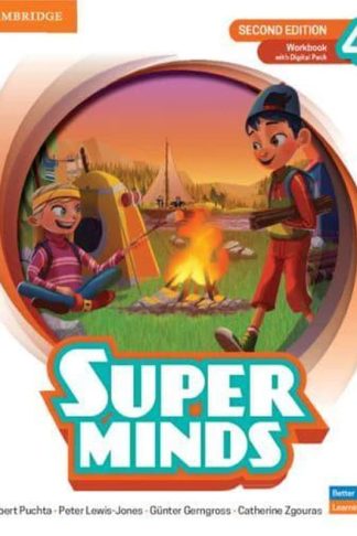 Super Minds Level 4 Workbook with Digital Pack British English (A1-A2)