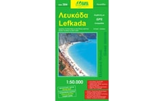 Λευκάδα (αναδιπλούμενος χάρτης)