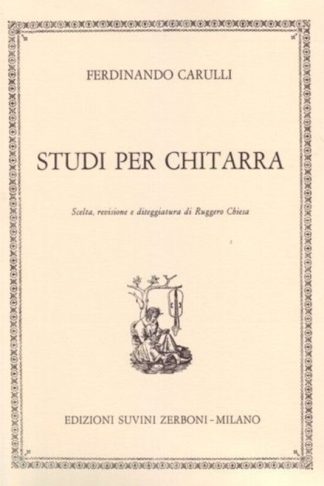 Studi Per Chitarra (Edizioni Suvini Zerboni - Milano)